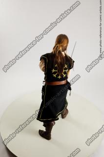 Vinga Medieval Pose With Sword
